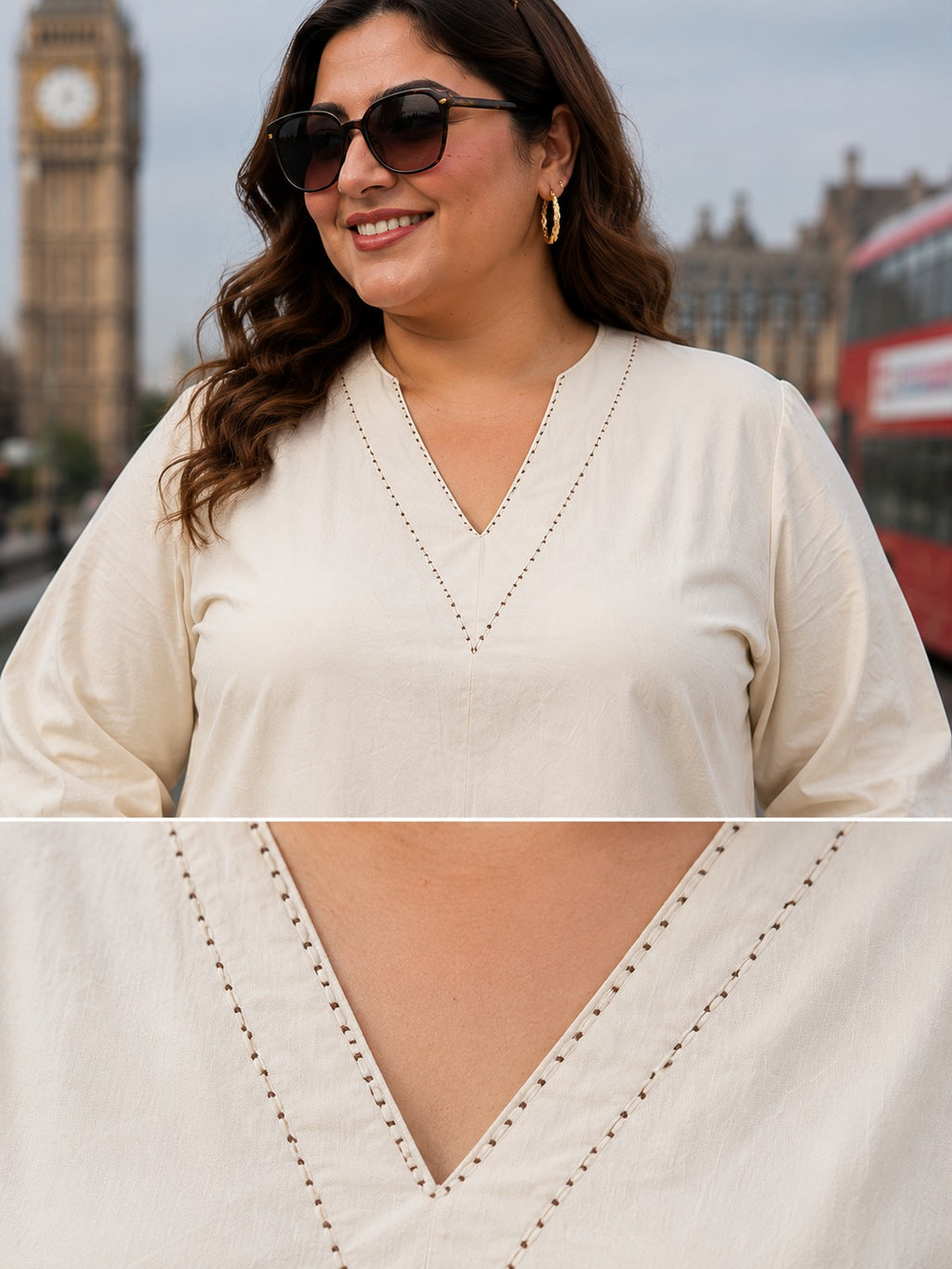White Embroidered Co-Ord Set